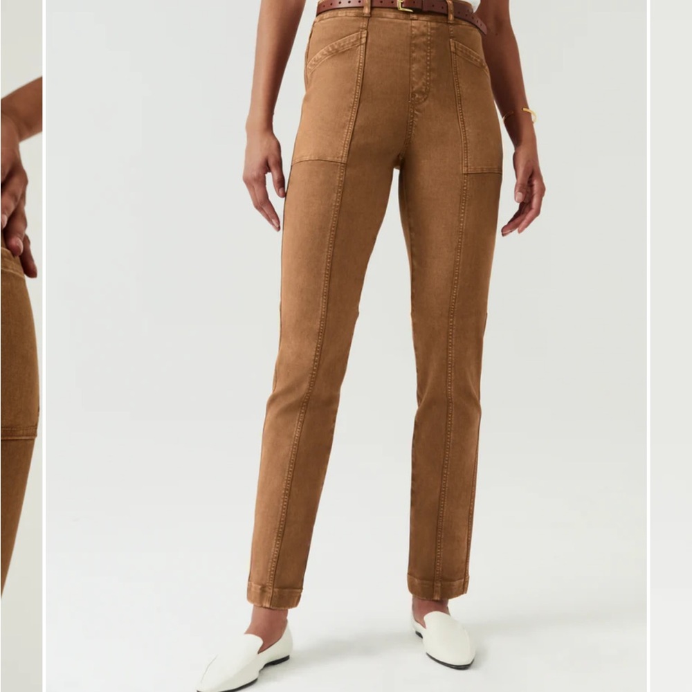 Spanx brown cargo pant NWOT